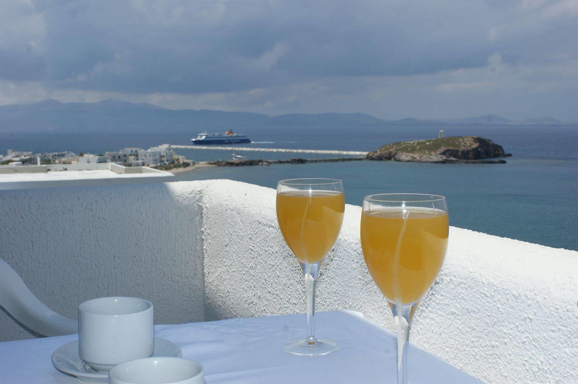 Magic View Lejlighedshotel Naxos City Eksteriør billede